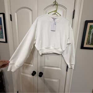 Athleta White Sweatshirt